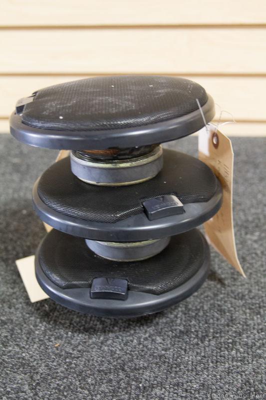 Used 3 piece car/rv kenwood kfc-1677 6 1/2" 2 way speakers 4 ohm 160 watt tested