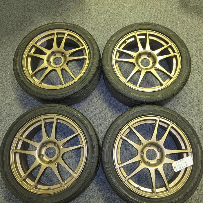 Jdm 17" direzza wheels & dunlop tires 5x114.3