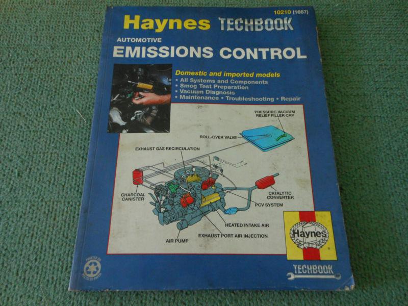 Haynes techbook emissions control automotive manual book