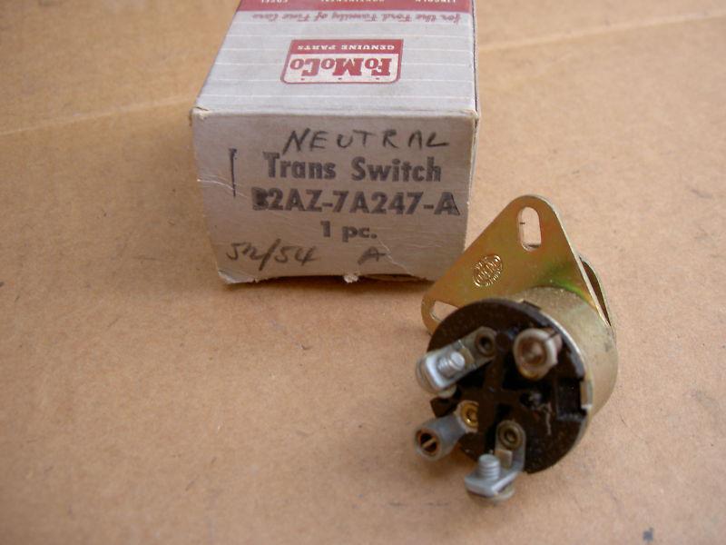 52-54 ford neutral safety switch, nos 