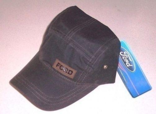 Lot 3 brand new ford motor company leather patch fidel hat/caps!