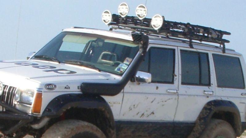 New custom safari cargo roof rack w/ gutter mounts & cross bars jeep xj cherokee
