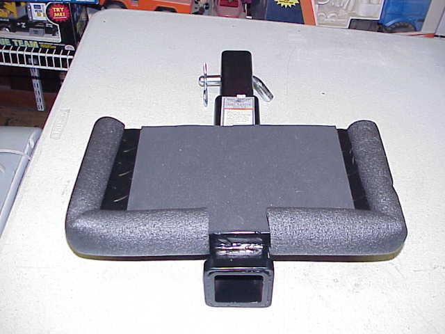 New extended receiver hitch draw bar with step plate no reserve 