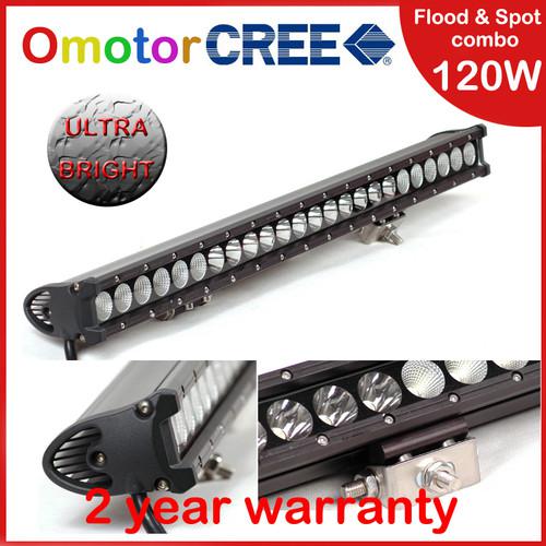 New 21.5inch 120w cree led work light bar suv driving lights offroad atv ute 4wd