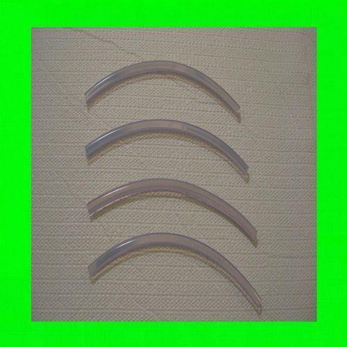 Jeep clear door edge guard trim molding protector 4 qty of 8" w/wrnty