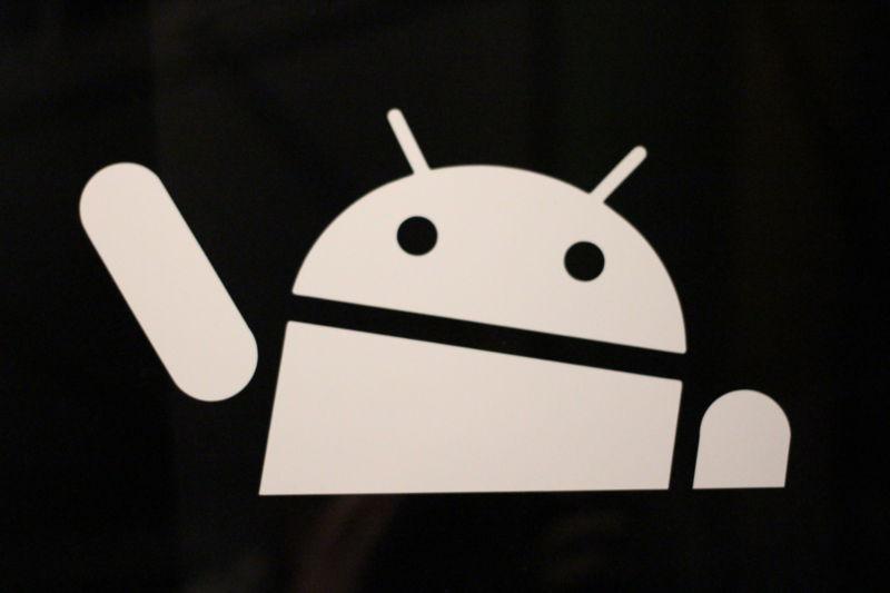 Android waving sticker decal funny robot droid car truck window sticker vinyl