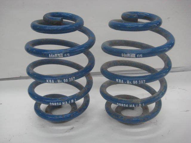 Bmw e36 h r lowering springs blue 3 series rear coil suspension pair 318 325 328