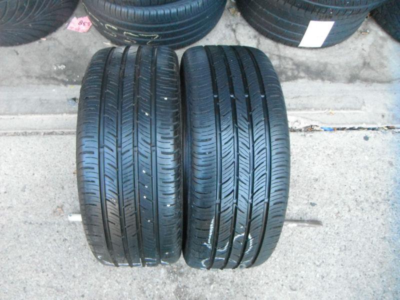 2 excellent 225 45 17 91h continental contiprocontact tires 8-8.5/32