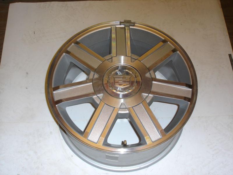 Cadillac escalade 07-13 18" machined/silver alloy wheel 5303a (5303001)