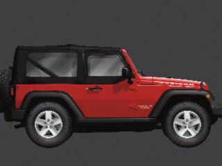 Dch jeep wrangler jk 2dr complete soft top mopar 82212606 new