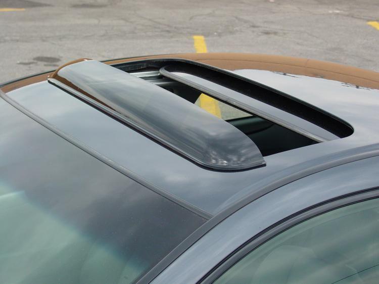 Sunroof wind deflector 41.5 inches wide wade 72-33110 sun roof visor