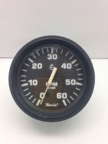Faria rpm gauge 6000rpm max 3423-60-3