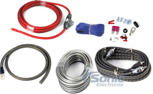 Rockford fosgate rfk4x complete 4 gauge amplifier/amp installation wiring kit