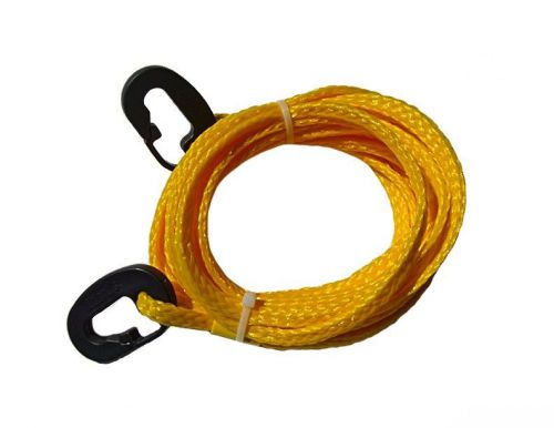 Honda trx450 trx400 trx300 trx250 250r atc tow rope with easy to use hook clips