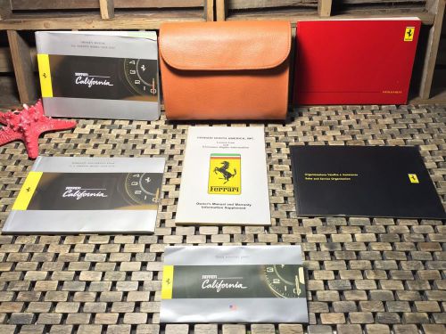 Buy 2010 Ferrari California Owners Manual Infotainment Navigation Book Oem In Lincolnshire Illinois United States