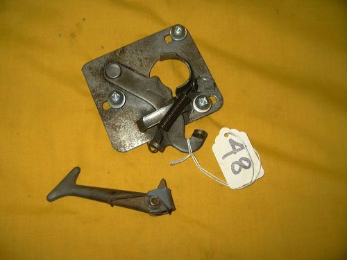Lincoln  zephyr / continental v12 1942-48  hood latch with hood safety catch