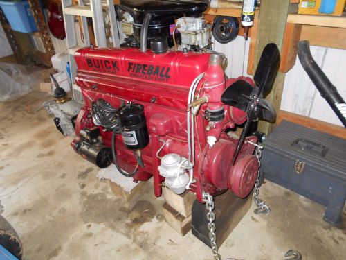 Buick straight 8 motor and 5 speed trans complete rebuilt