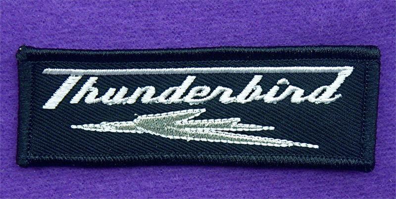 Triumph thunderbird embroidered patch