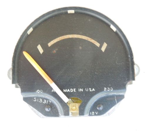 1957 chevy belair nomad 210 150  electric temperature gauge #10-tested &amp; working