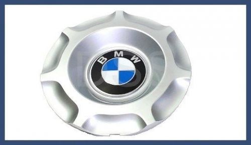 New genuine bmw e46 center hub cap for 17&#039;&#039; spoked wheel oem (1) + warranty