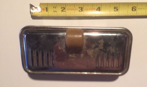 Vintage passenger car ash tray original chrome