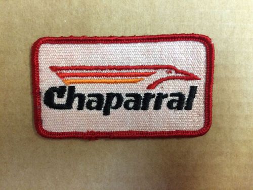 Chaparral embroidered patch