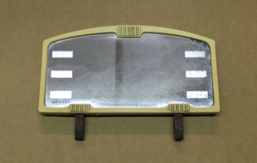 1930s - 1950s car &amp; truck sun visor clip - on mirror with logging function