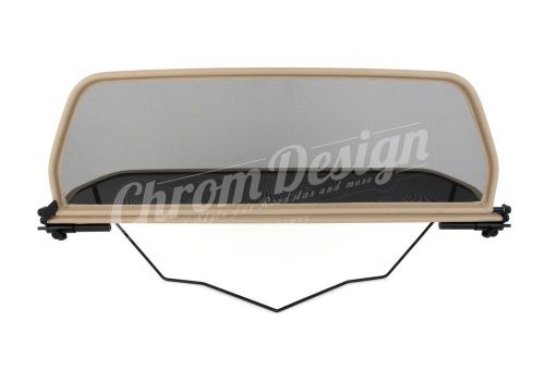 Wind deflector with quick closure for fiat 124 spider model 1966 - 1985 in beige