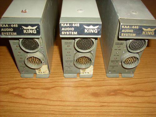 King kaa-445 audio systems 071-2003-00