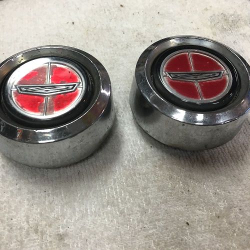 Ford magnum 500 wheel center caps, 2, good shape, oem