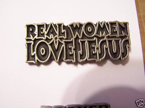 #2027 christian motorcycle vest pin real women love