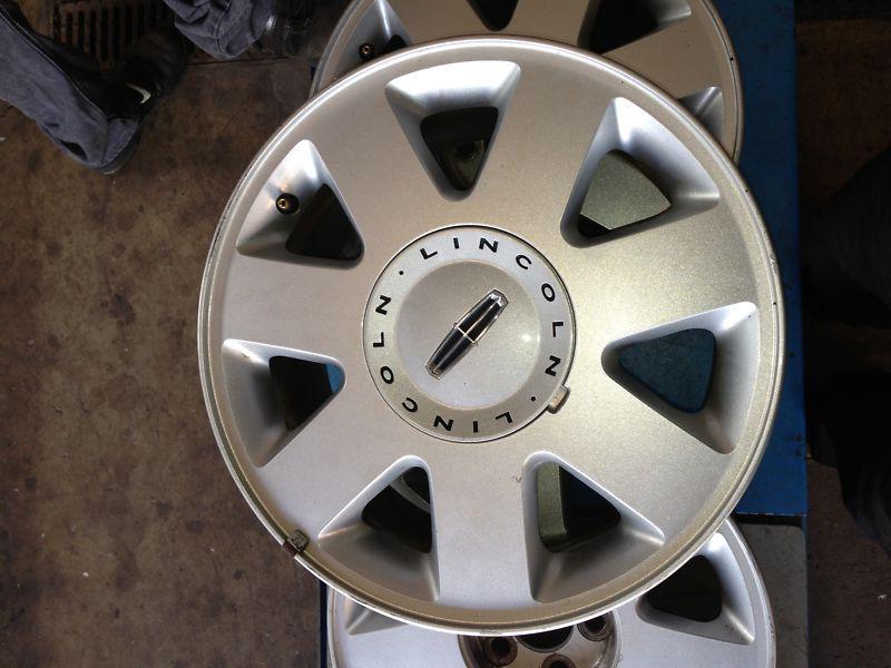 Lincoln ls 16 inch 7 spoke factory silver wheels (4) 
