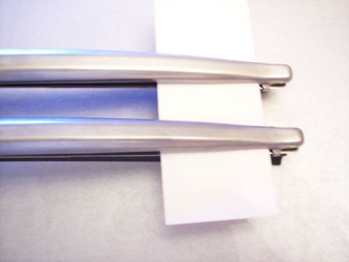 Mustang 1967 1968  wiper blades made by trico nos satin silver staiinless 15&#034;