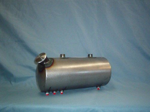 Custom round  oil tank with crowned ends