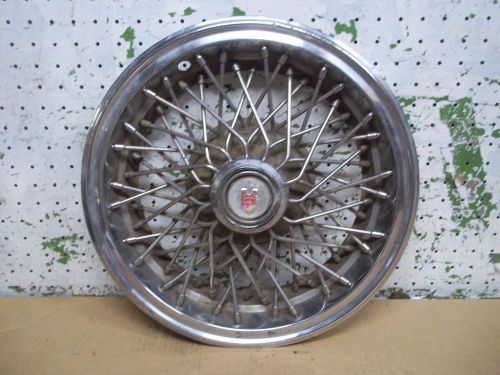 1980 chevy monte carlo hub cap wire 14&#034; hubcap 80 wheel cover emblem #3157 j