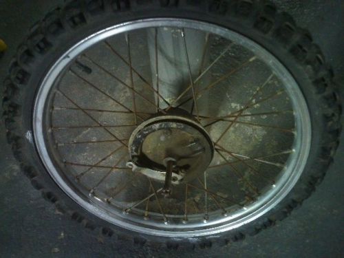 1983 17 inch front wheel complete w/tire