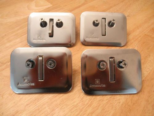 Gm retractable 4 piece bed pocket mounted tie down hook accessory kit new oem