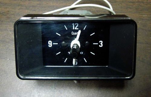 Volvo 240 clock early style 75-80 oem rare! excellent 242 244 245 turbo ipd