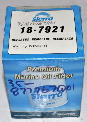 Oem sierra oil filter 18-7921 replaces mercury 35-896546t