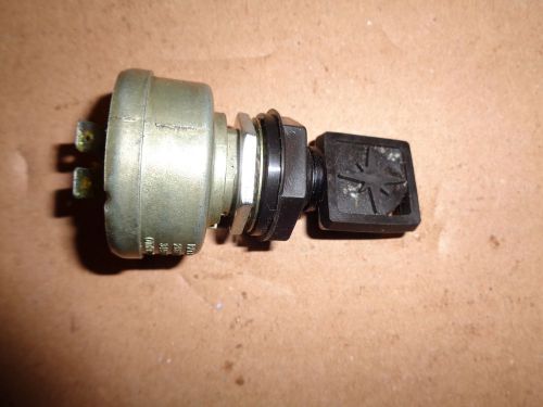 Genuine polaris ignition switch w/keys for most 1991 &amp; up sleds w/manual start