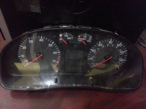 Volkswagen passat speedometer (cluster), mph, (160 mph), from vin 491581 99