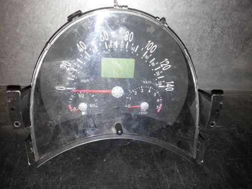 Volkswagen beetle speedometer (cluster), thru vin 430000, mph, 2.0l, at 01