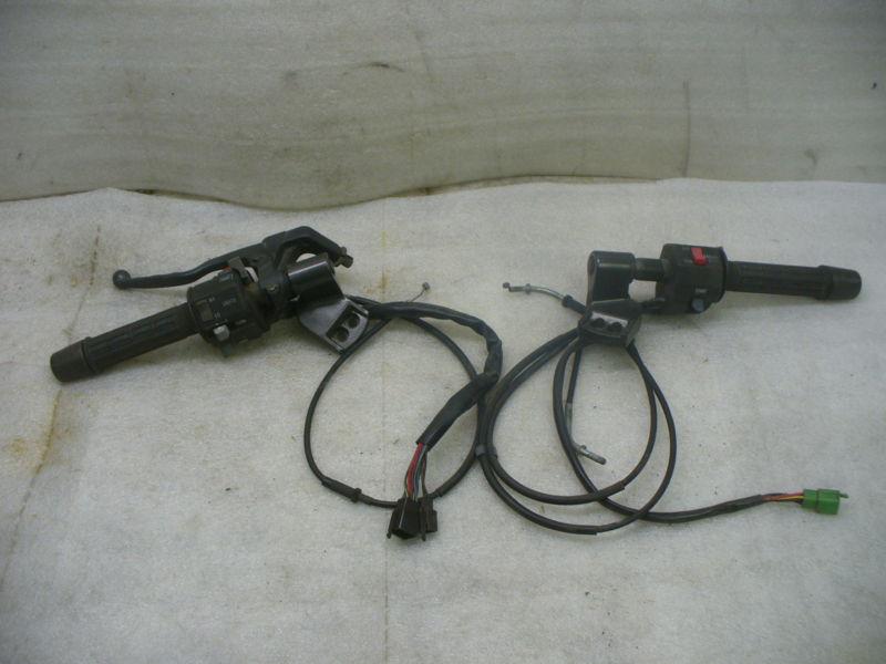 Kawasaki 1988 zx 600 r oem hand controls,grips,cables, buttons, switches & more.