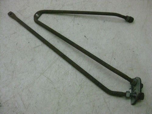 1957 chevy belair pedal &amp; column support rods      0432