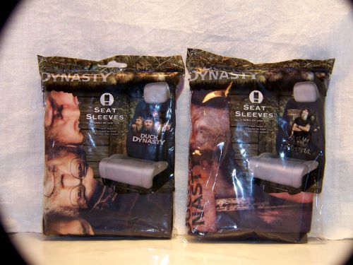 Duck dynasty truck / car seat sleeve cover (pair)