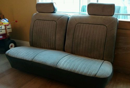 Front bench seat from 1968 pontiac tempest
