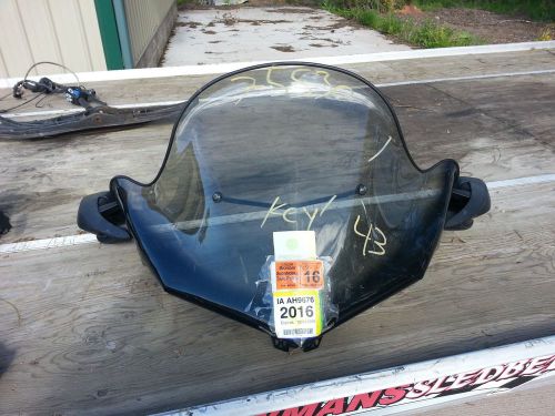 09 10 11 12 arctic cat z1 1100 turbo tz1 windshield high mid mirrors clear