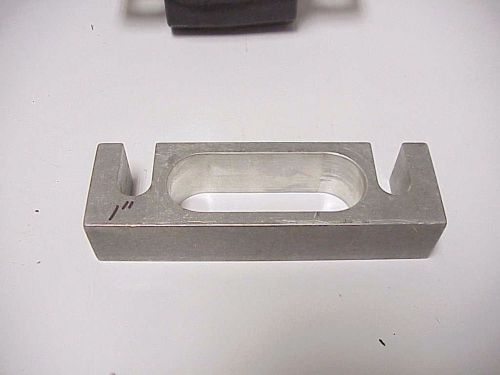Aluminum 1&#034; thick transmission spacer from a nascar team arca xfinity k&amp;n l@@k