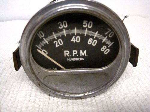 Vintage sun electric corp tachometer model rf-3 made in usa fast shipping!!!