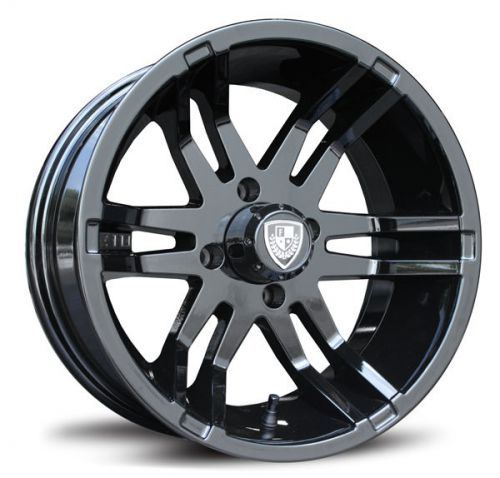 Fairway alloys flex golf wheel - gloss black [12x6] (4/4) -23mm
